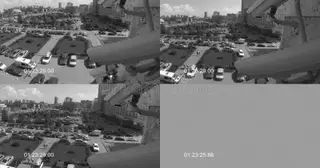 Установка систем видеонаблюдения на парковке в Стрежевом в октябре